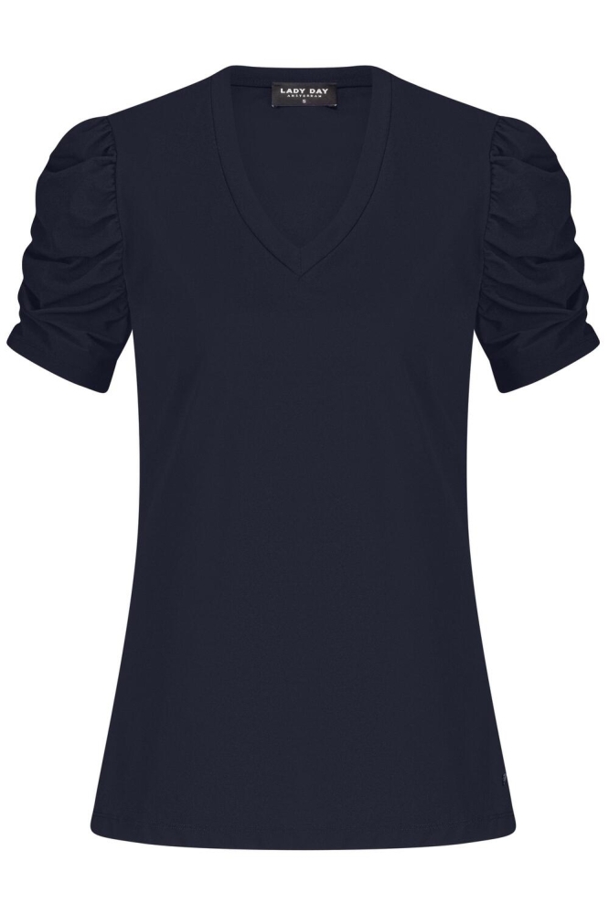 TOYA T SHIRT L21 375 0170 BLUE